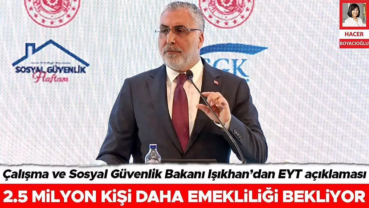 Emeklilik bekleyen kişi sayısı 2.5 milyonu aştı!