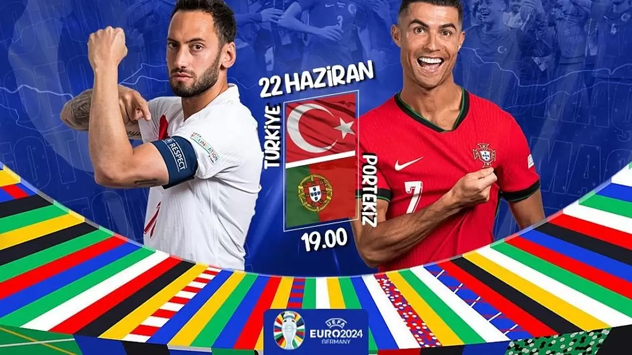 Türkiye, EURO 2024'te Portekiz'e karşı mücadele edecek.