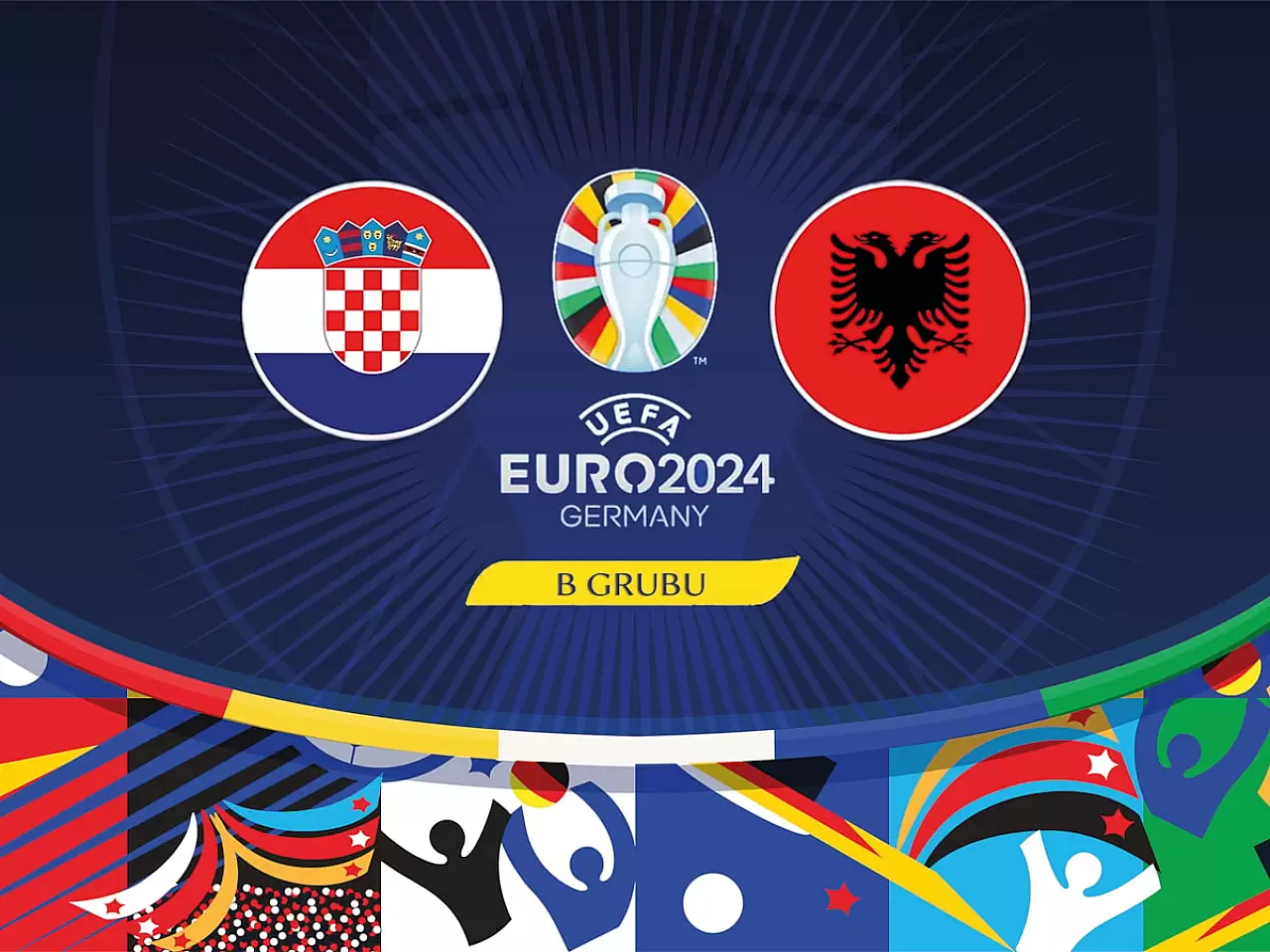 Hırvatistan ile Arnavutluk, EURO 2024 B Grubu'nda  hazırlanıyor!