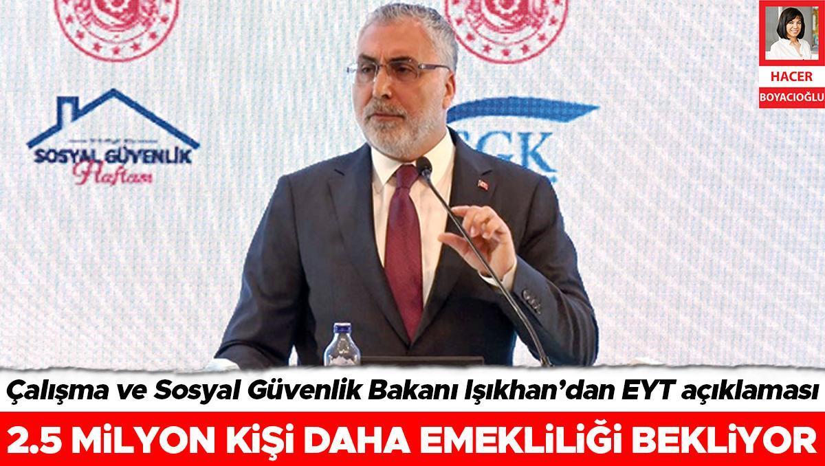 Emeklilik bekleyen kişi sayısı 2.5 milyonu aştı!