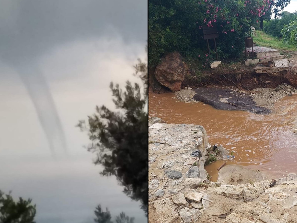 Hatay Bölgesinde Eşzamanlı Hortum ve Sel Felaketi Yaşandı