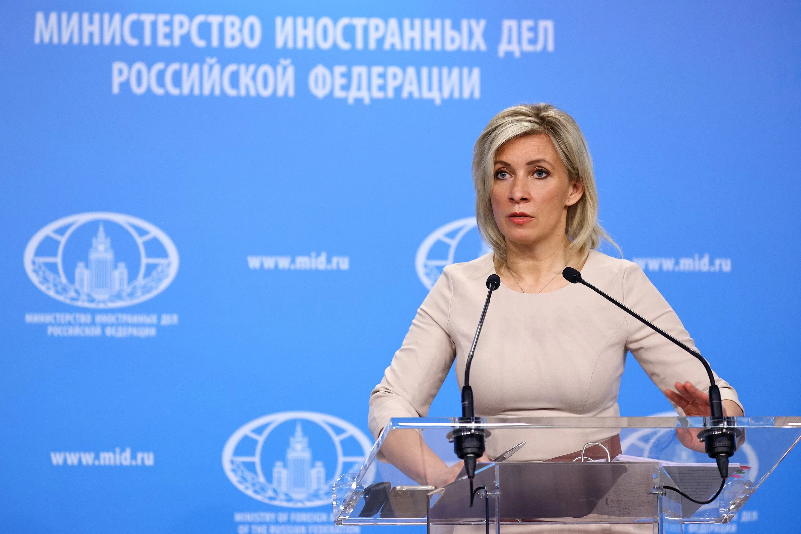 Zaharova, Amerikan Silahları Konusundaki Yorumuyla Dikkatleri Üzerine Çekiyor